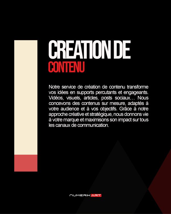 Création visuel